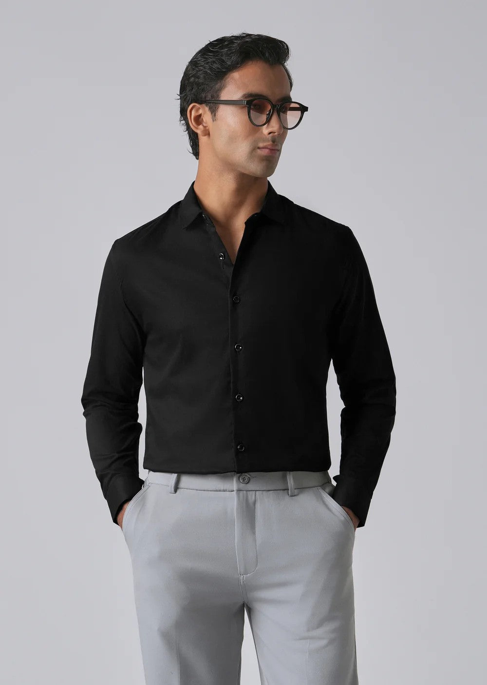 Black Formal Shirt
