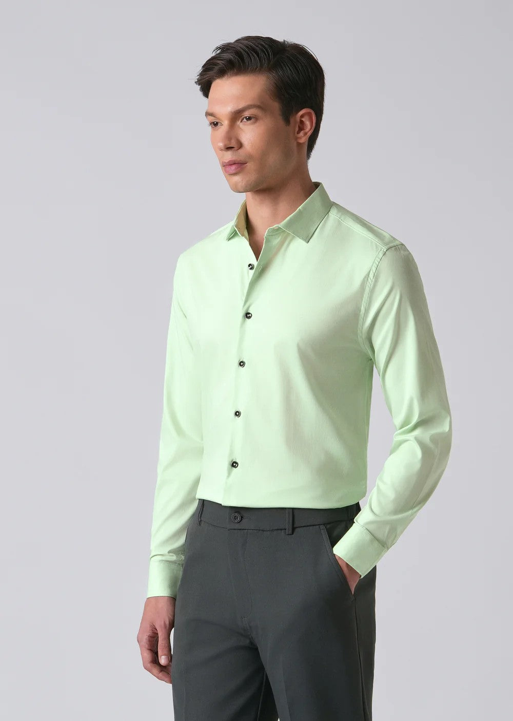 Light Green Formal Shirt