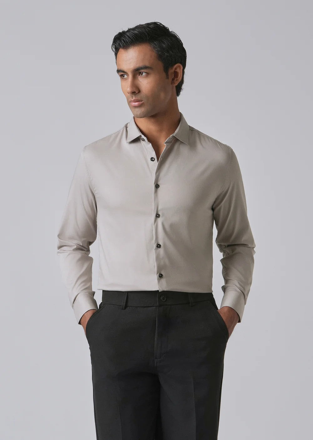 Light Grey Formal Shirt