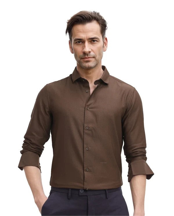 Brown Formal Shirt