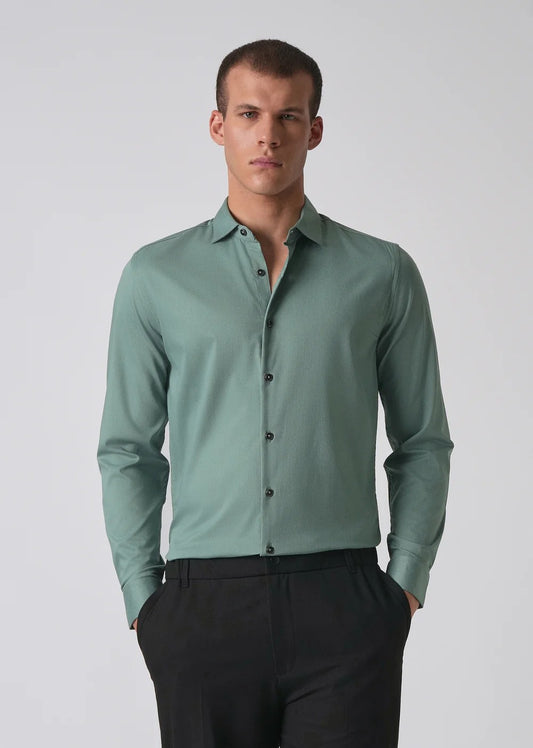 Sage Green Formal Shirt