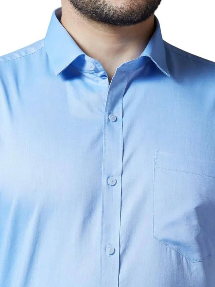 Sky Blue Premium Formal Shirt